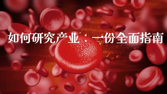 如何研究产业：一份全面指南_https://wap.langutaoci.com_外汇论坛_第1张