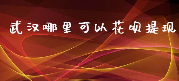 武汉哪里可以花呗提现_https://wap.langutaoci.com_债券基金_第1张