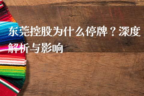 东莞控股为什么停牌？深度解析与影响_https://wap.langutaoci.com_期货行情_第1张