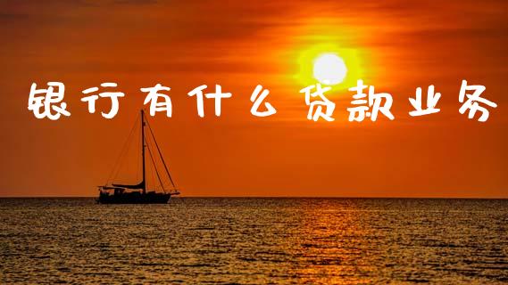 银行有什么贷款业务_https://wap.langutaoci.com_今日财经_第1张