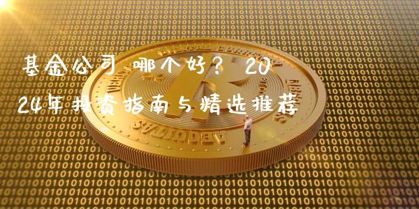 基金公司 哪个好？ 2024年投资指南与精选推荐_https://wap.langutaoci.com_金融服务_第1张