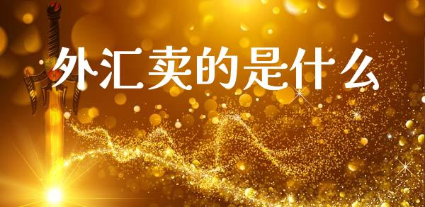 外汇卖的是什么_https://wap.langutaoci.com_债券基金_第1张