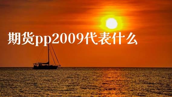 期货pp2009代表什么_https://wap.langutaoci.com_债券基金_第1张