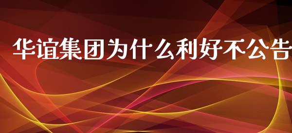 华谊集团为什么利好不公告_https://wap.langutaoci.com_外汇论坛_第1张