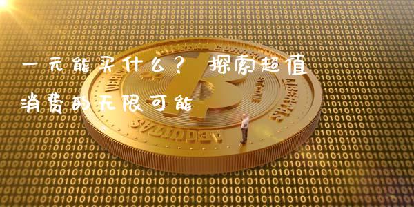 一元能买什么？ 探索超值消费的无限可能_https://wap.langutaoci.com_金融服务_第1张