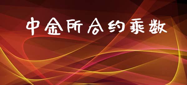 中金所合约乘数_https://wap.langutaoci.com_今日财经_第1张