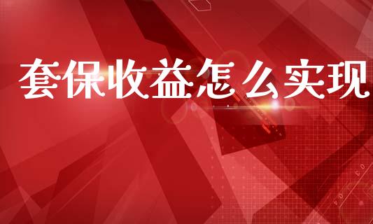 套保收益怎么实现_https://wap.langutaoci.com_债券基金_第1张