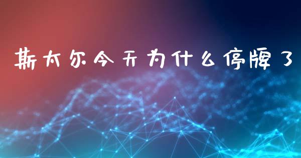 斯太尔今天为什么停牌了_https://wap.langutaoci.com_外汇论坛_第1张