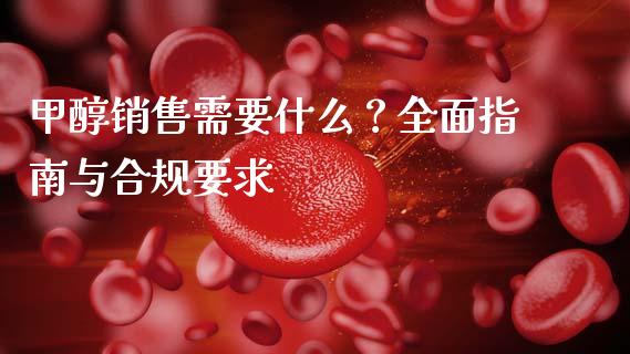 甲醇销售需要什么？全面指南与合规要求_https://wap.langutaoci.com_货币市场_第1张