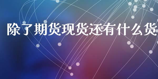 除了期货现货还有什么货_https://wap.langutaoci.com_金融服务_第1张