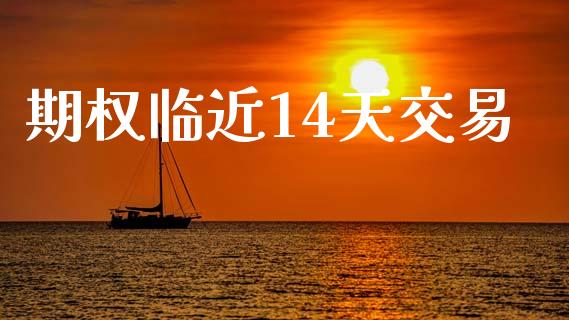 期权临近14天交易_https://wap.langutaoci.com_期货行情_第1张