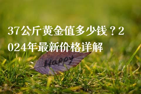37公斤黄金值多少钱？2024年最新价格详解_https://wap.langutaoci.com_期货行情_第1张