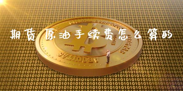 期货 原油手续费怎么算的_https://wap.langutaoci.com_期货行情_第1张