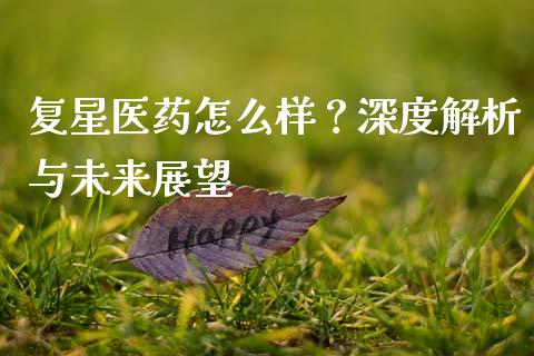 复星医药怎么样？深度解析与未来展望_https://wap.langutaoci.com_外汇论坛_第1张
