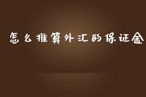 怎么推算外汇的保证金_https://wap.langutaoci.com_金融服务_第1张